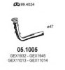 GB4 GEX11014 Exhaust Pipe
